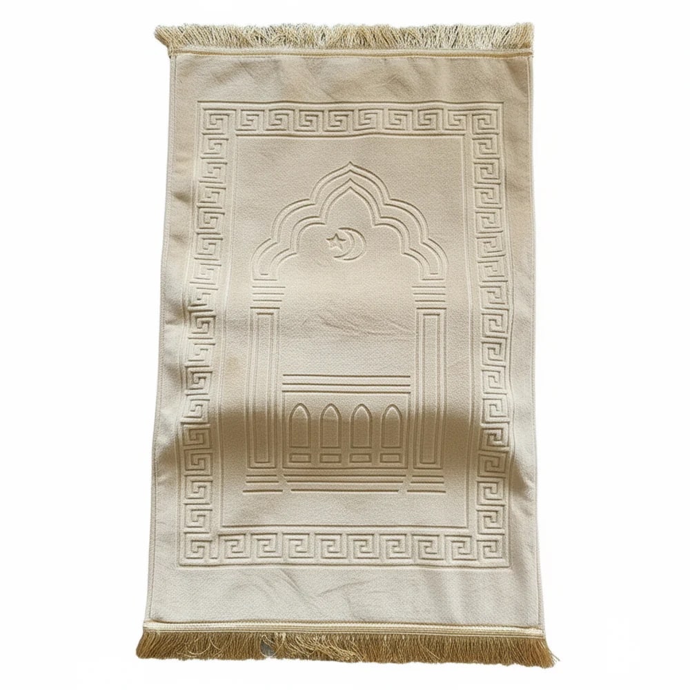Tapis de prière médical avec coussin en mousse mémoire