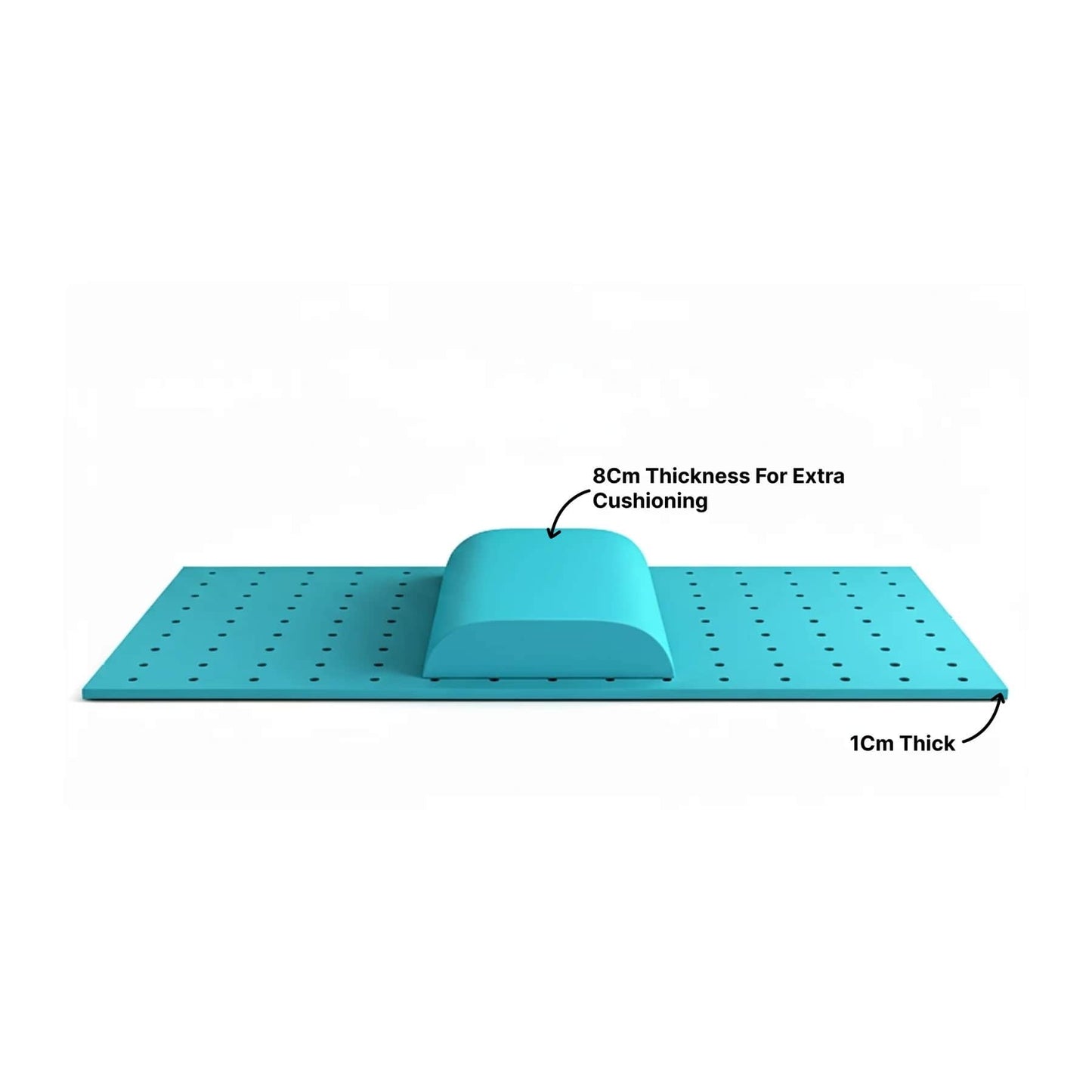 Tapis de prière médical avec coussin en mousse mémoire